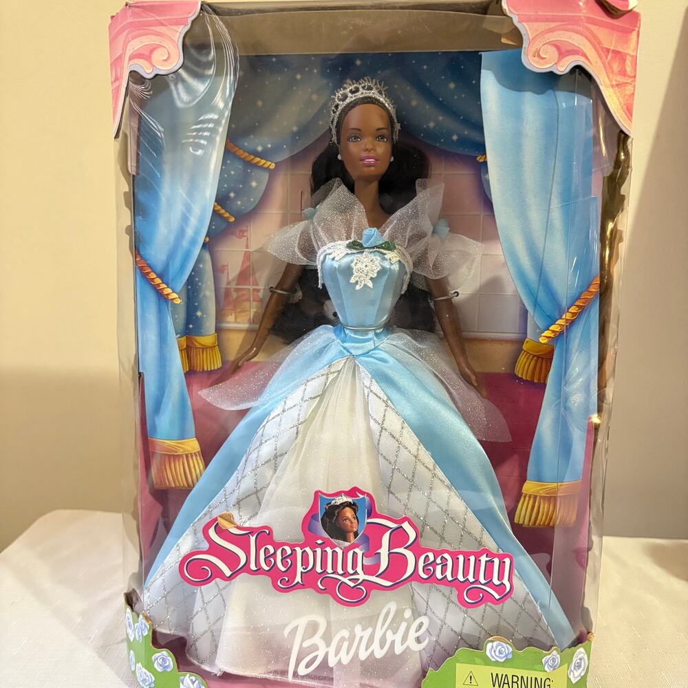 1998 African American Sleepy Beauty Barbie